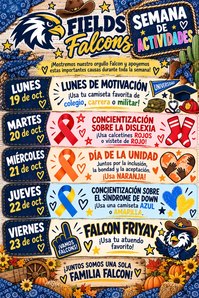 spirit week Spanish 