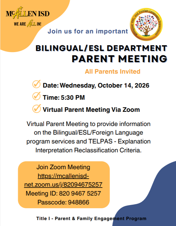 Parent Meeting