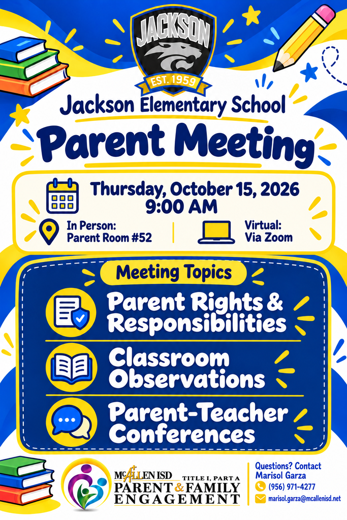 Jackson Parent Meeting English 