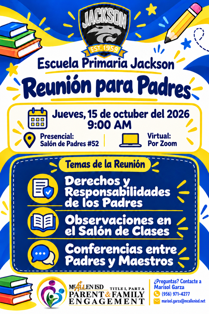Jackson Parent Meeting Spanish