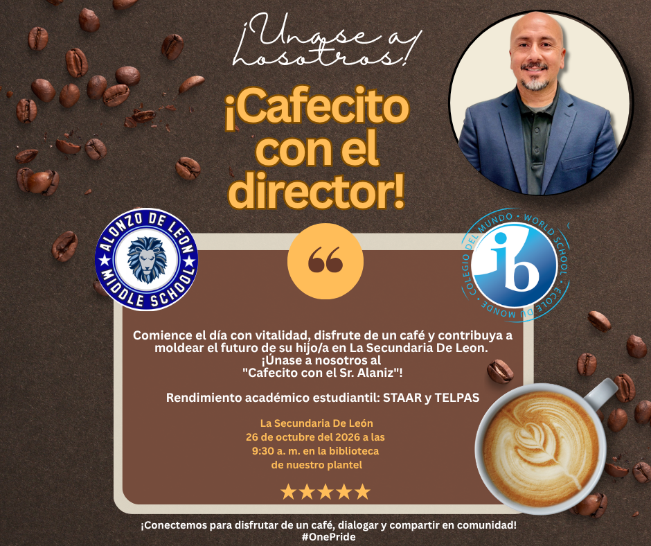 Coffee with the Principal 