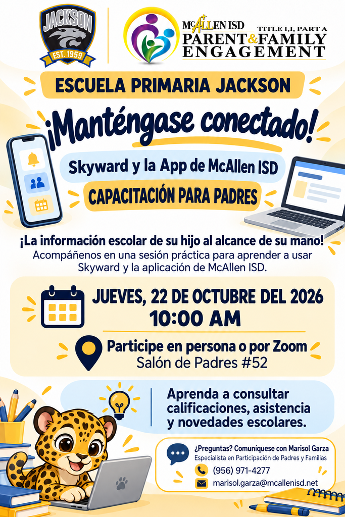 Jackson Parent Meeting Spanish