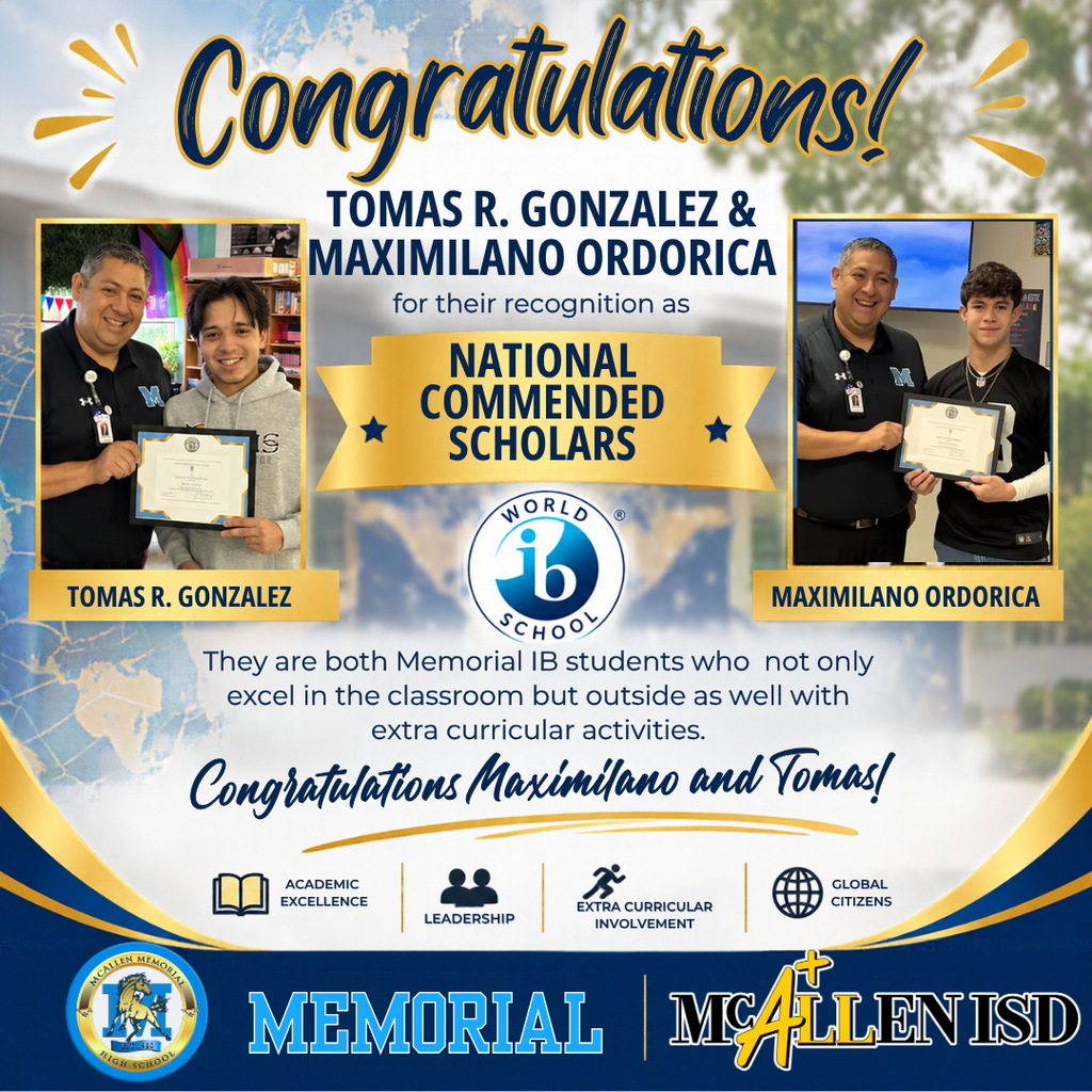 National Commended Scholars