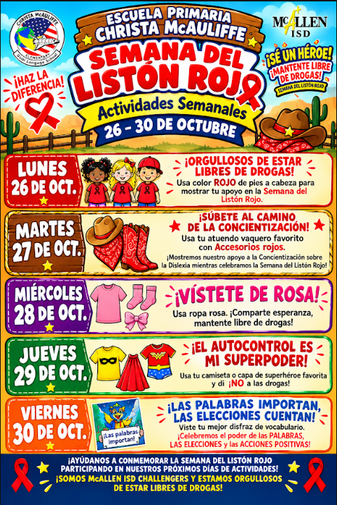 Red Ribbon week 