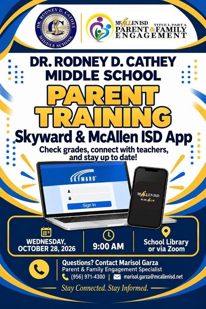 Cathey Parent Meeting English 