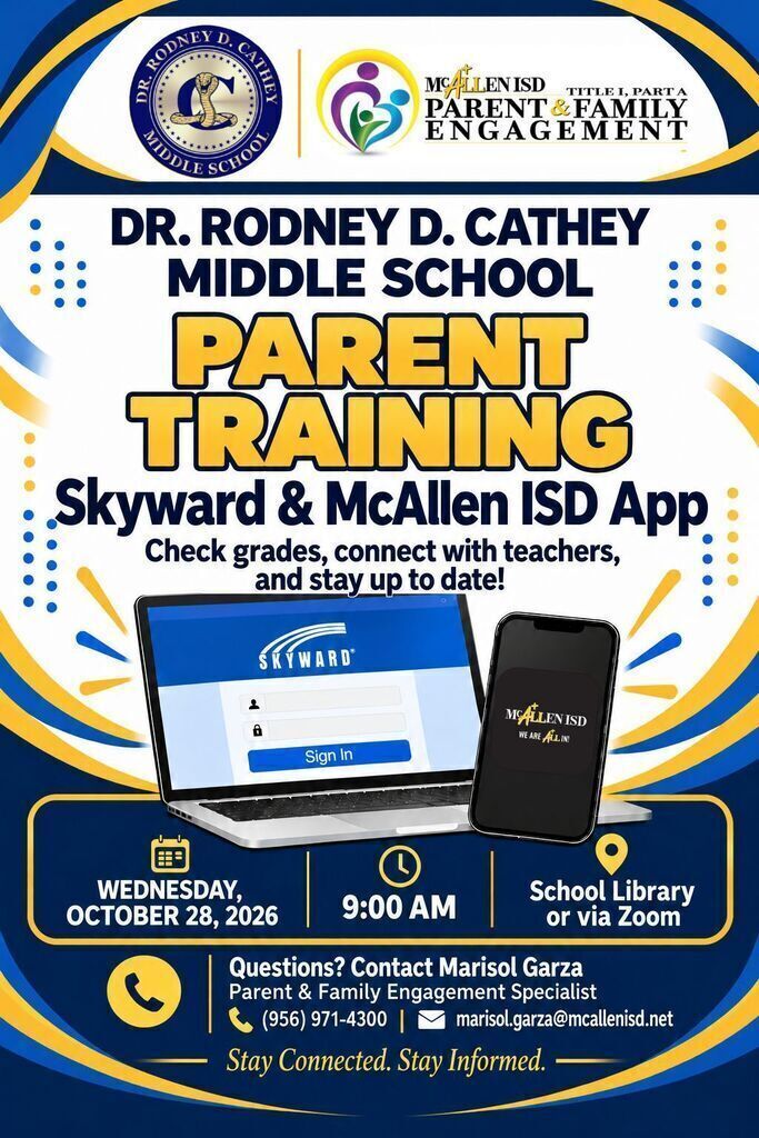Cathey Parent Meeting English 