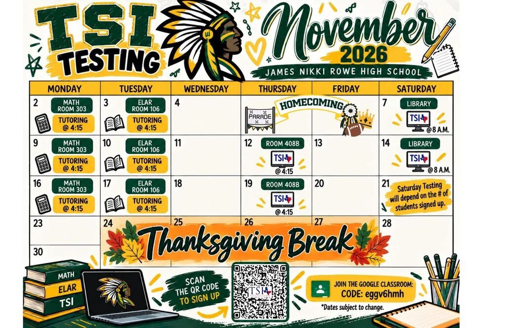 tsi calendar