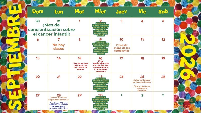 September Calendar