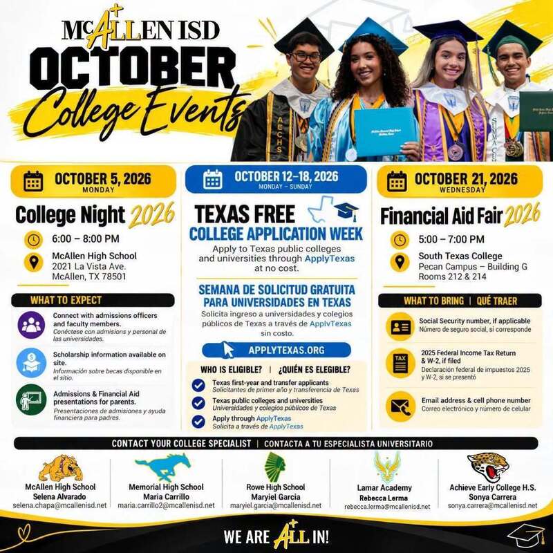 october college events