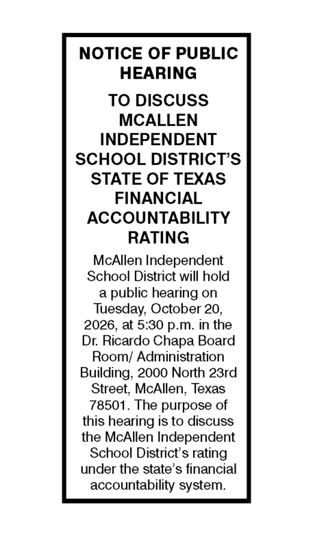public hearing