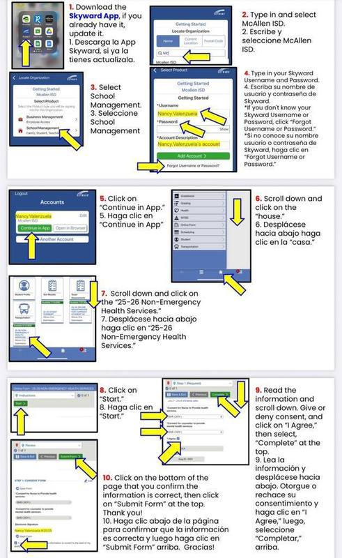 Image providing detailed instruction on how to access and complete SB12 form