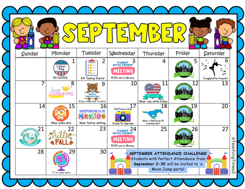 Image of September 2025 Calendar