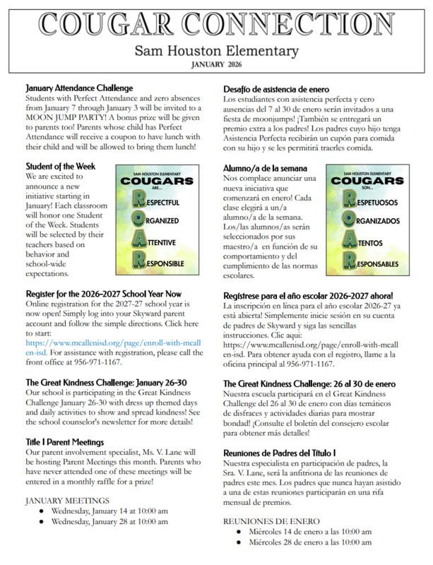 Image of the Newsletter