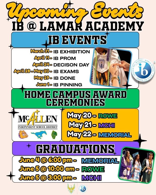 IB Upcoming Events