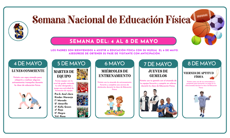 semana de educacion fisica