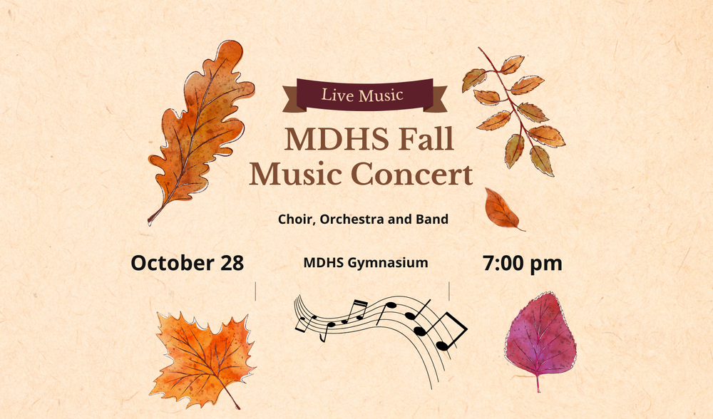 MDHS Fall Music Concert