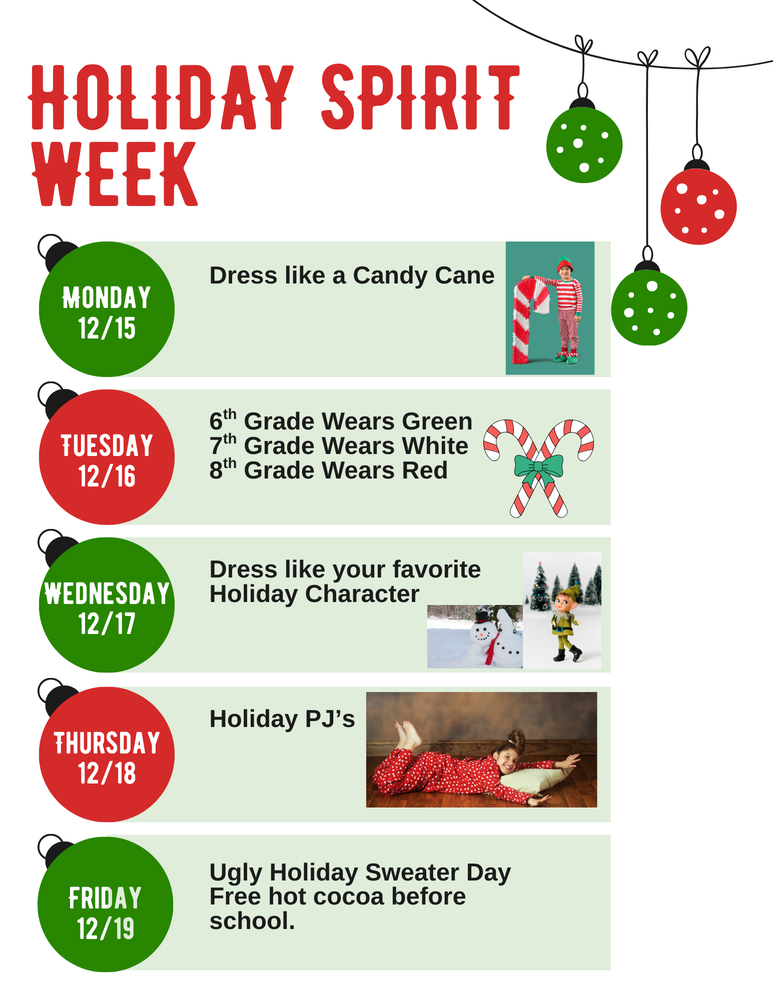 Winter Spirit Week