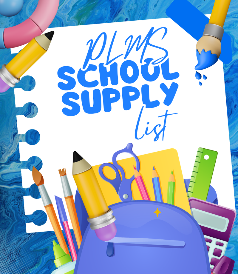 PLMS School Supply List
