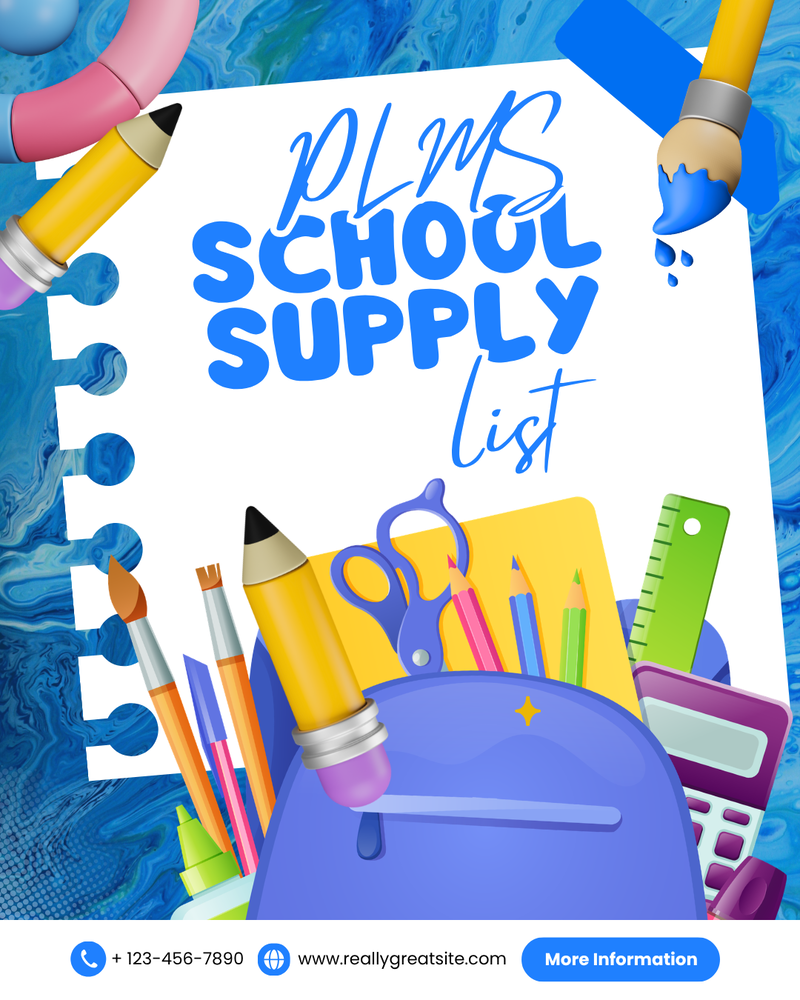PLMS School Supply List