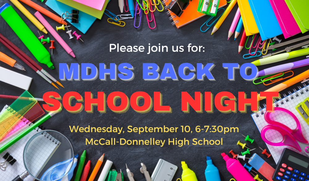 Back to School Night