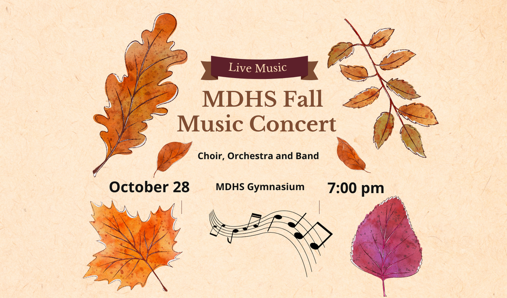 MDHS Fall Music Concert