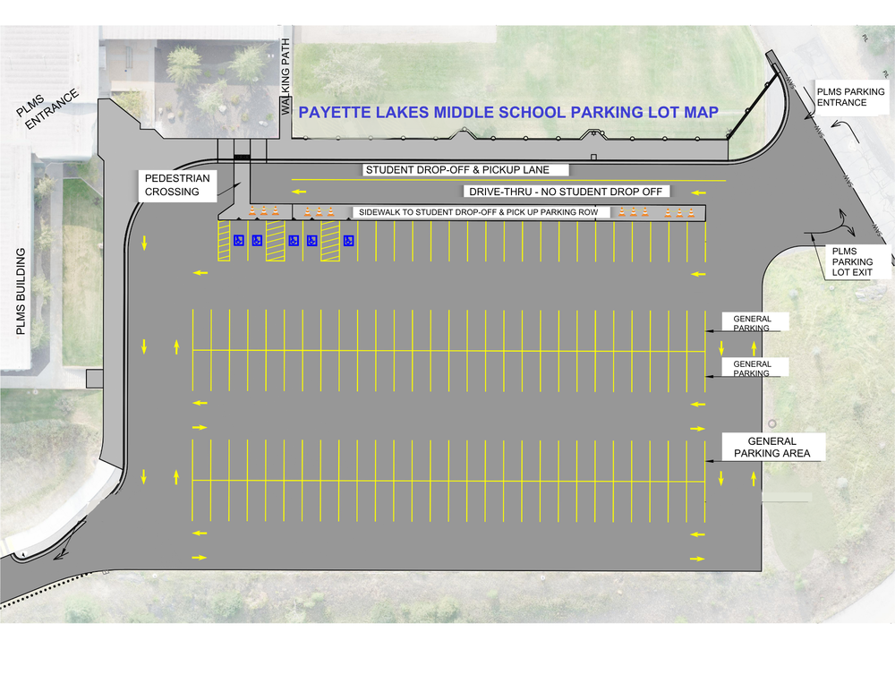parking lot map