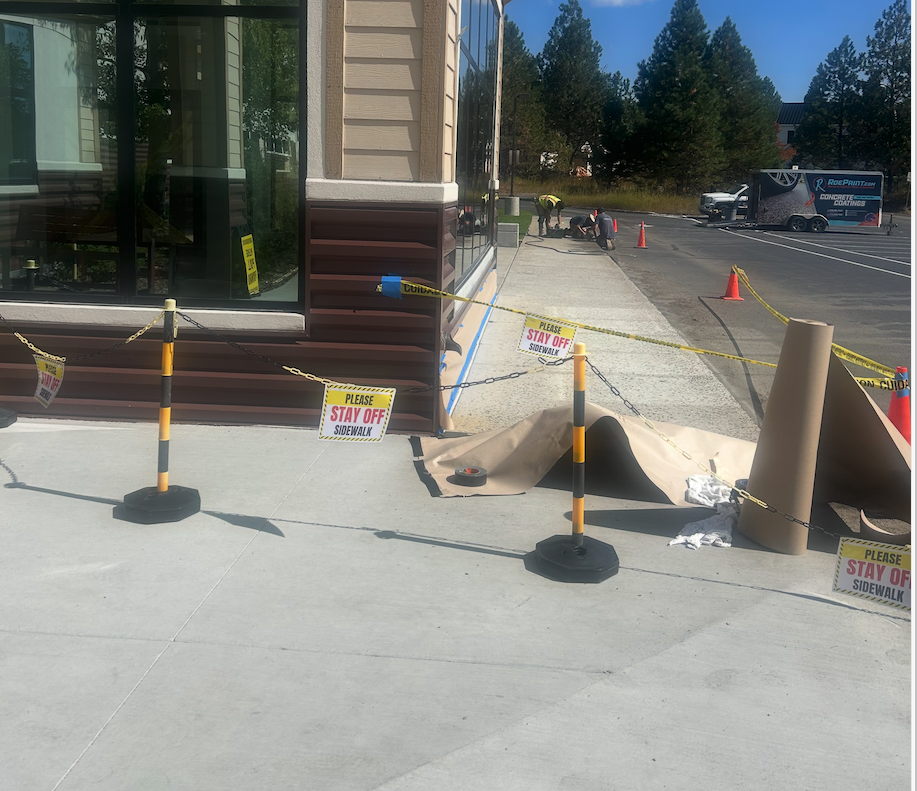 Sidewalk Improvement Construction