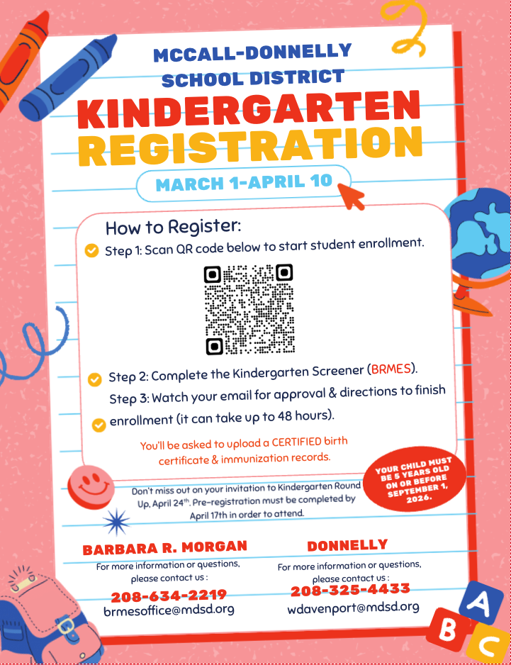Kindergarten Registration