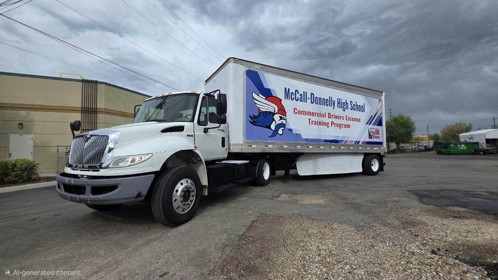MDHS Commerical Drivers License Training Program Truck