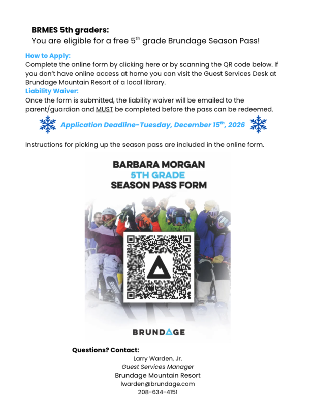 5th Brundage Ski Pass