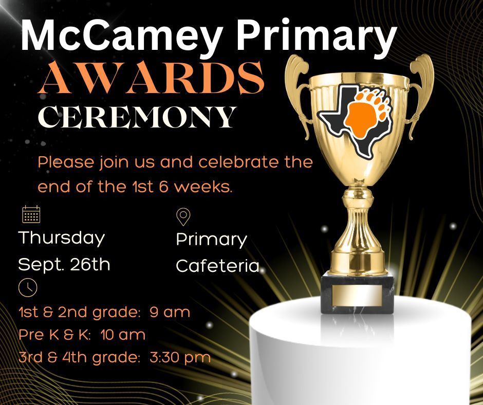 McCamey Primary Awards Ceremony