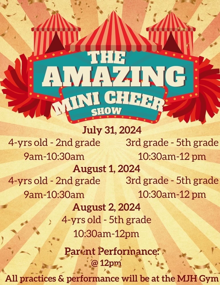 Mini Cheer Camp
