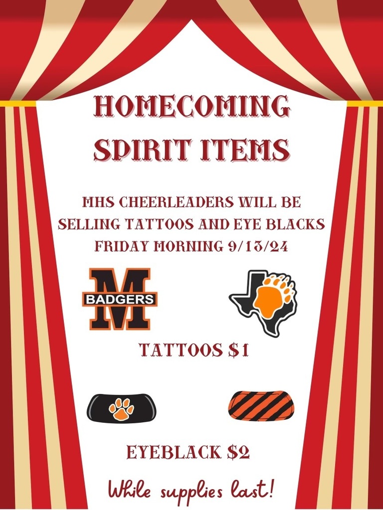 Homecoming Spirit Items