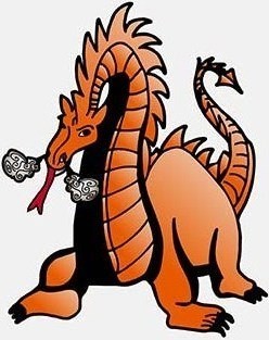 McClusky-Goodrich Dragon Mascot