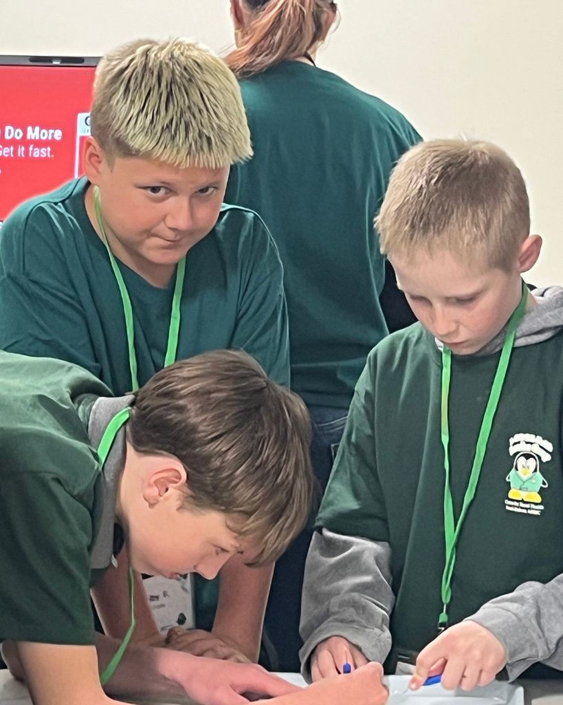 Junior high students learning about nursing careers