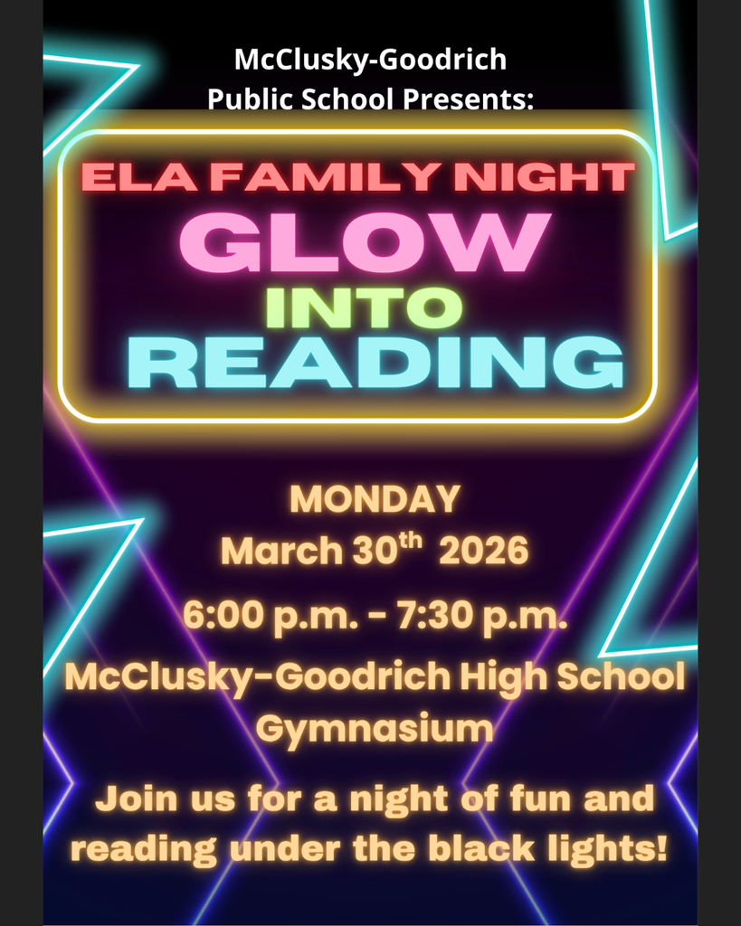 ELA Family Night on March 30th at 6pm
