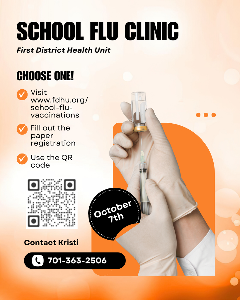 School Flu Clinic October 7th