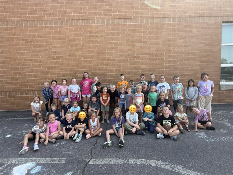 Jr. K/3rd Grade Buddies group photo 