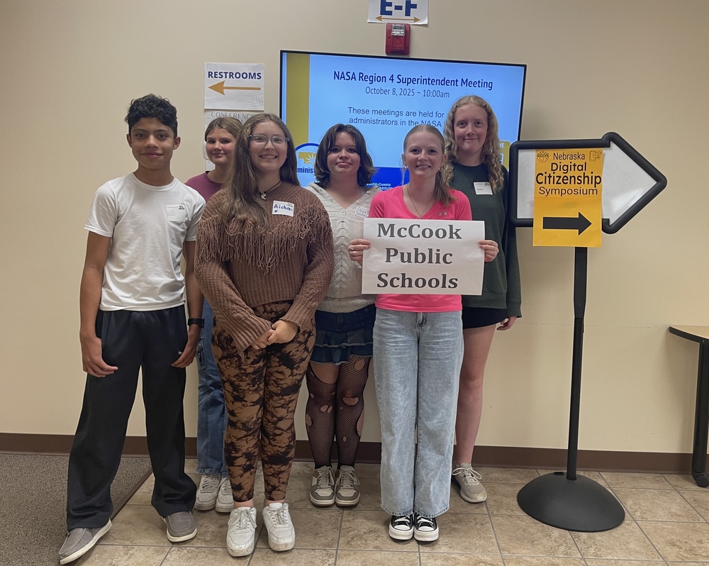 Digital Citizenship Squad members at ESU
