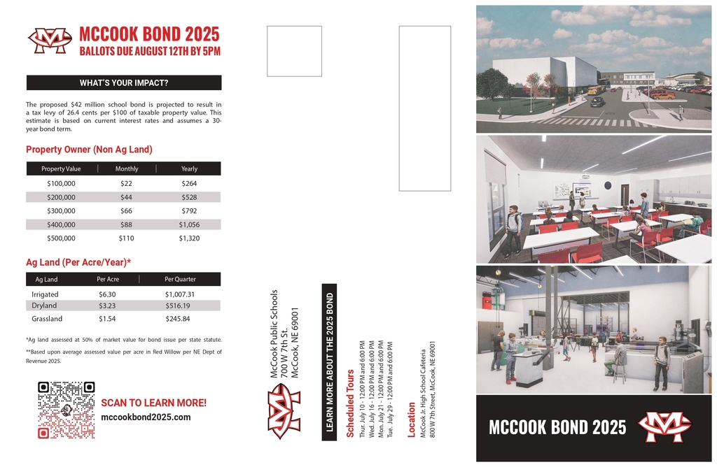 McCook Bond 2025 Informational Mailer