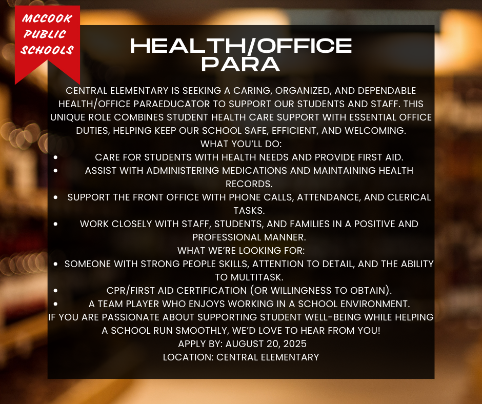 We're hiring!