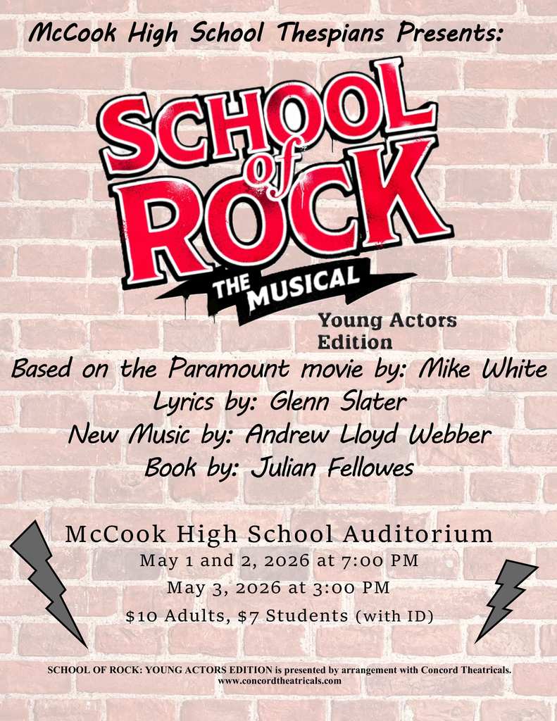Join us May 1, May 2 and/or May 3!  It's sure to be a Rockin Good Time!