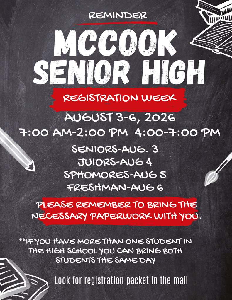 Senior High Registration Information