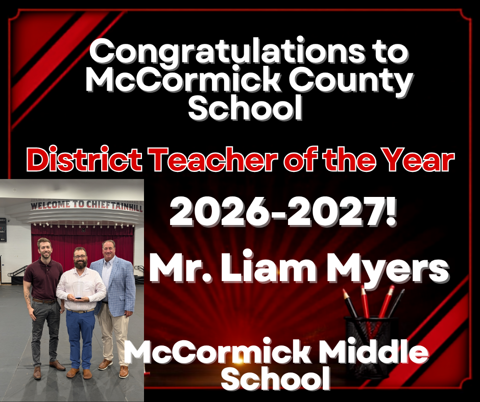 District Teacher of the Year
