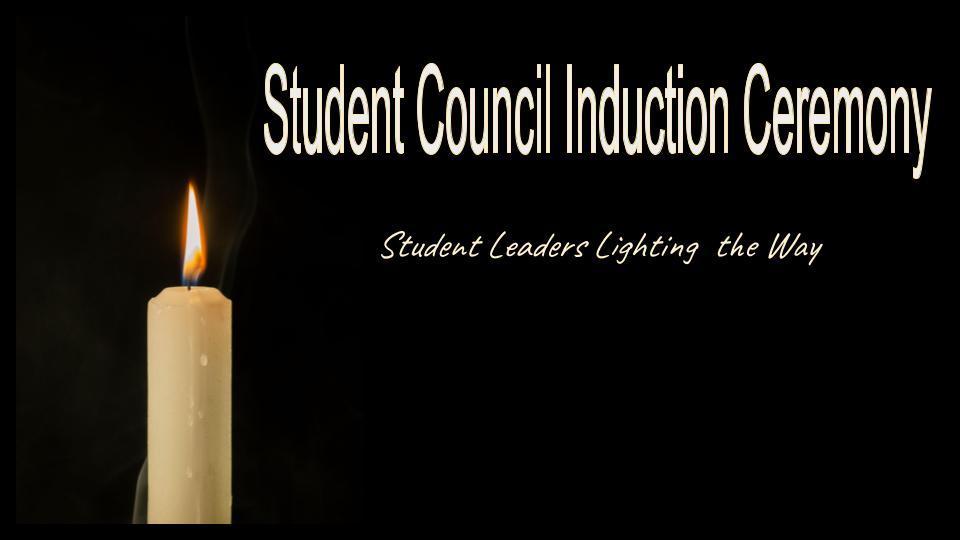 Student Council Induction