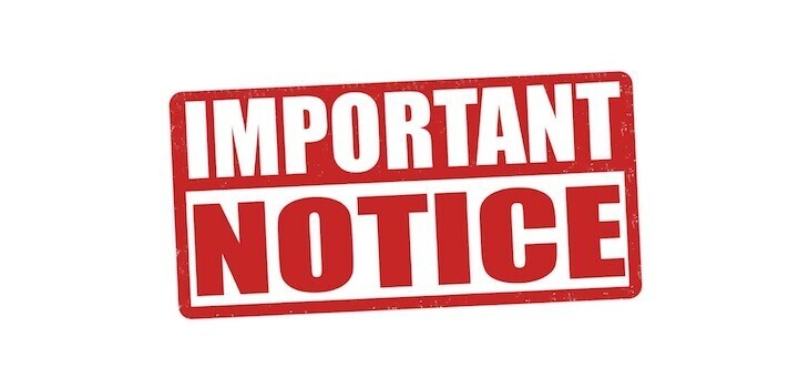 Important Notice