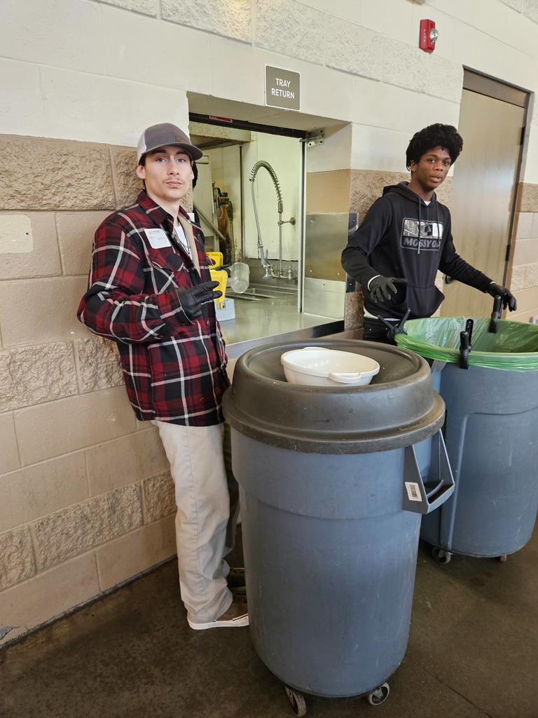 JAG students working at Golden Harvest Food Bank
