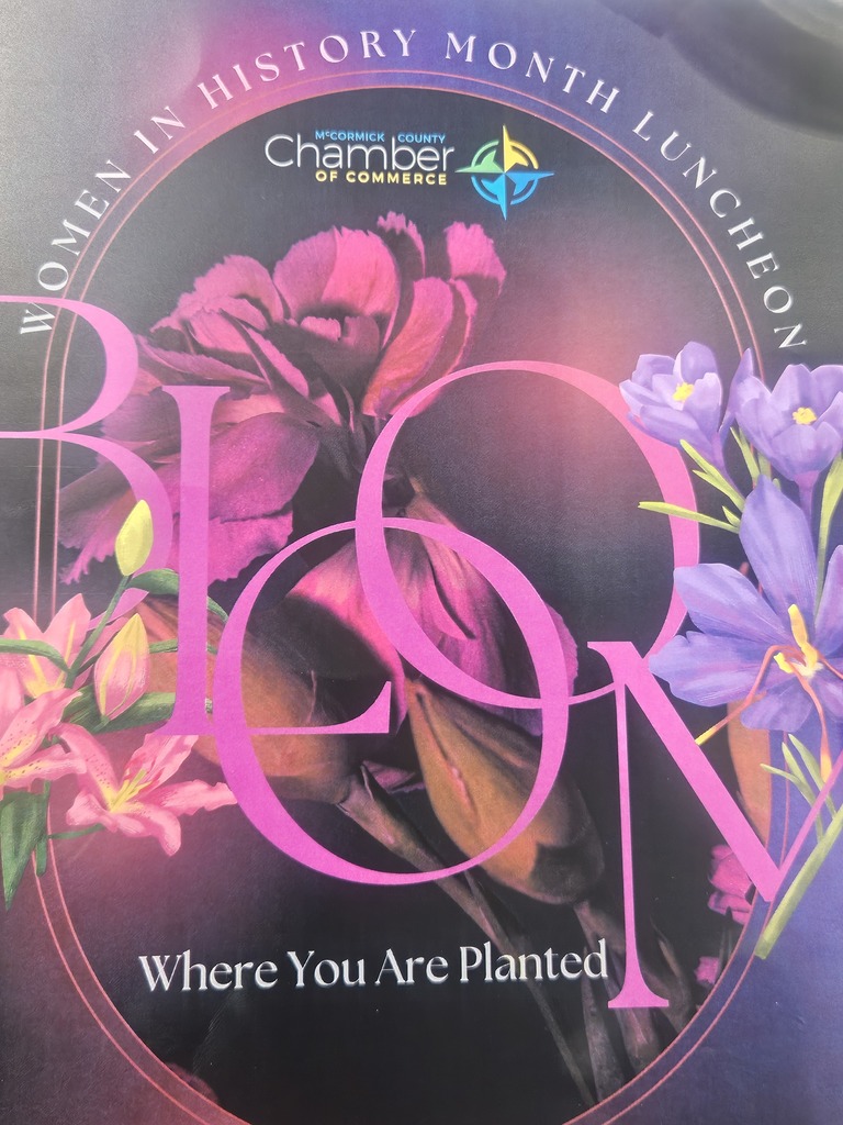 Women in History Month Luncheon flyer