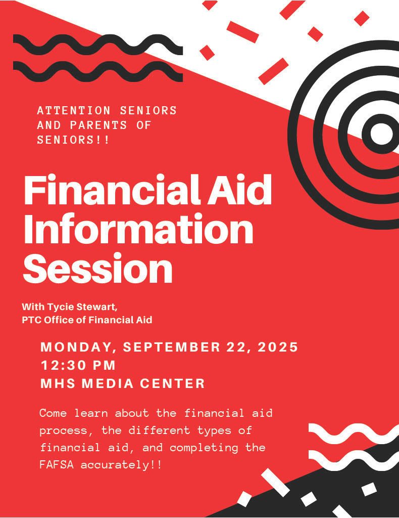PTC Financial Aid flyer