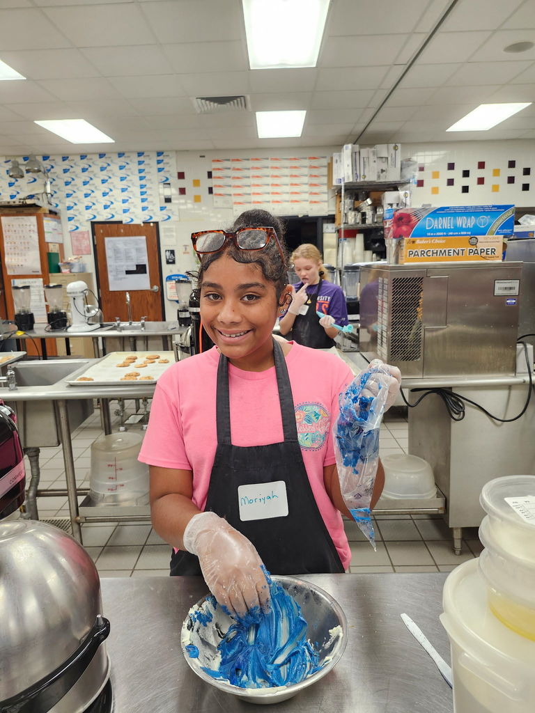 Six McCormick Middle School students attended Culinary Camp